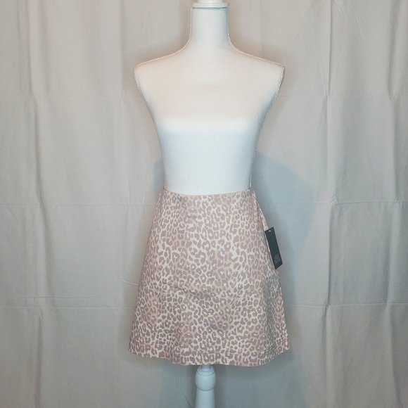 Wild Fable Women's Leopard Print 🐆 Mini Skirt NWT - Picture 2 of 10